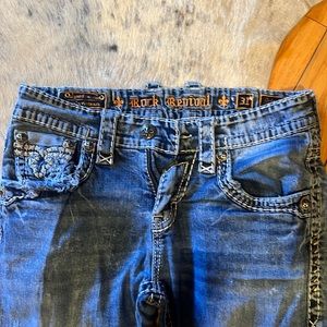 Rock revival men’s jeans